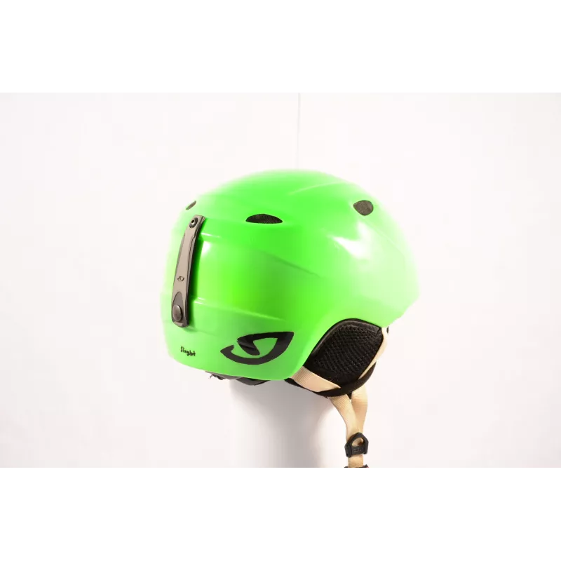 casque de ski/snowboard GIRO SLINGSHOT green, réglable ( en PARFAIT état )