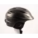 ski/snowboard helmet GIRO SEAM black, stack ventilation, X-STATIC, adjustable