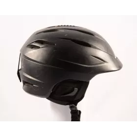 ski/snowboard helmet GIRO SEAM black, stack ventilation, X-STATIC, adjustable