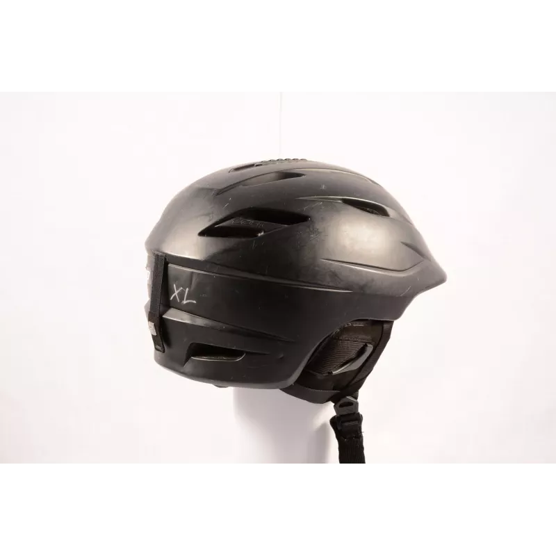 lyžiarska/snowboardová helma GIRO SEAM black, stack ventilation, X-STATIC, nastaviteľná