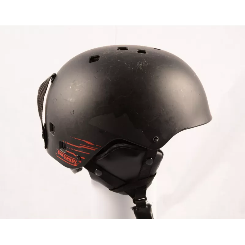 Skihelm/Snowboard Helm SALOMON JIB Black/red einstellbar