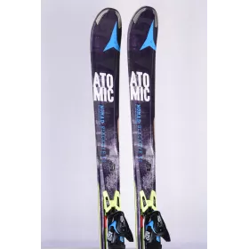skidor ATOMIC NOMAD BLACKEYE Ti ARC, handmade, all mountain rocker + Atomic XTO 12 ( TOP-tillstånd )
