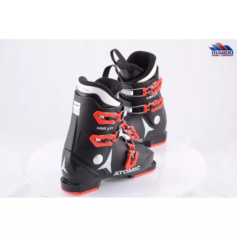 chaussures ski enfant/junior ATOMIC HAWX JR R3 2019 BLACK/red, THINSULATE insulation