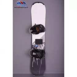 detský/juniorský snowboard ATOMIC PIQ BLACK/white, woodcore, sidewall ( TOP stav )